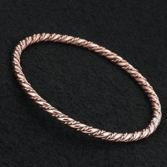 Elaine Tahe Copper Bangle Bracelet