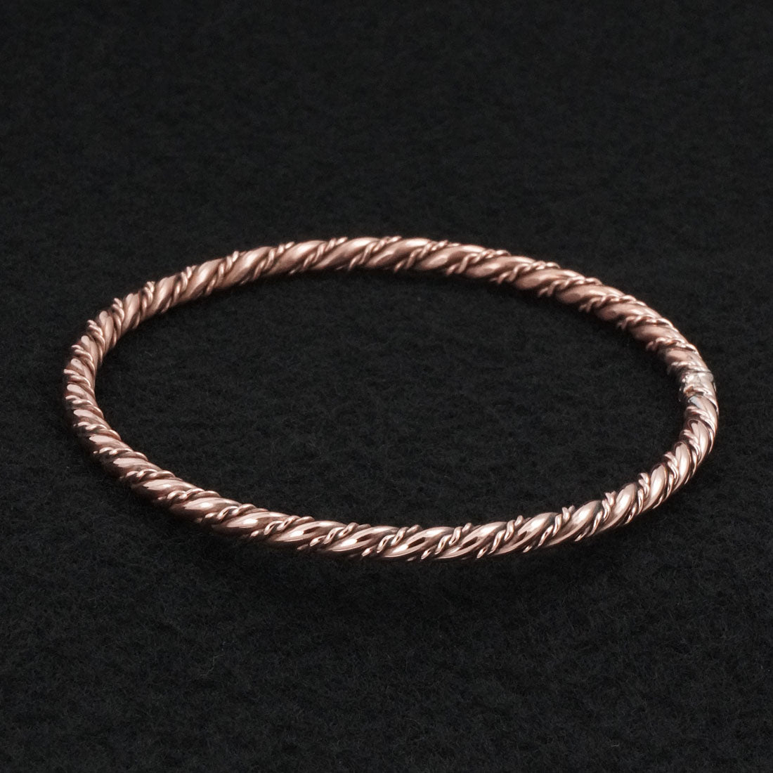 Elaine Tahe Copper Bangle Bracelet