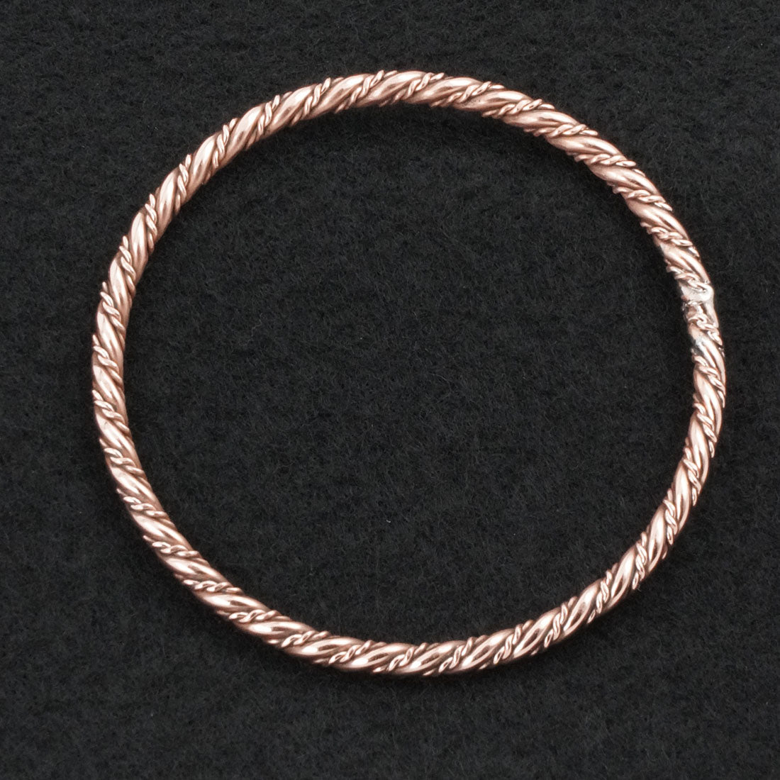Elaine Tahe Copper Bangle Bracelet