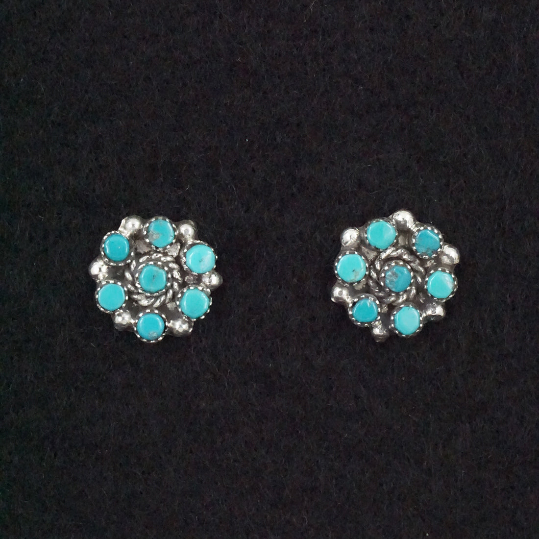 Olivia Qualo Turquoise & Sterling Silver Earrings