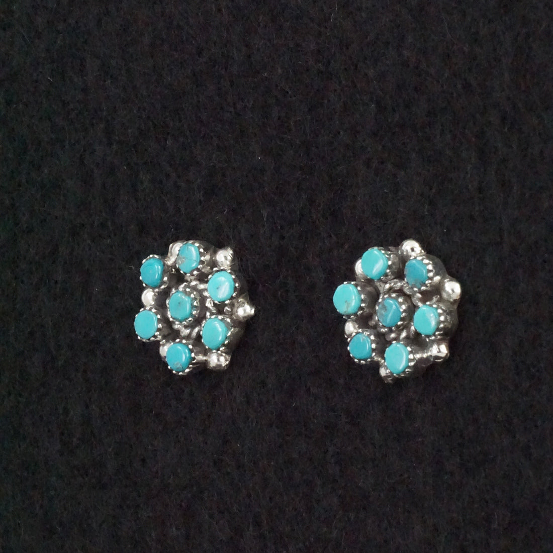 Olivia Qualo Turquoise & Sterling Silver Earrings