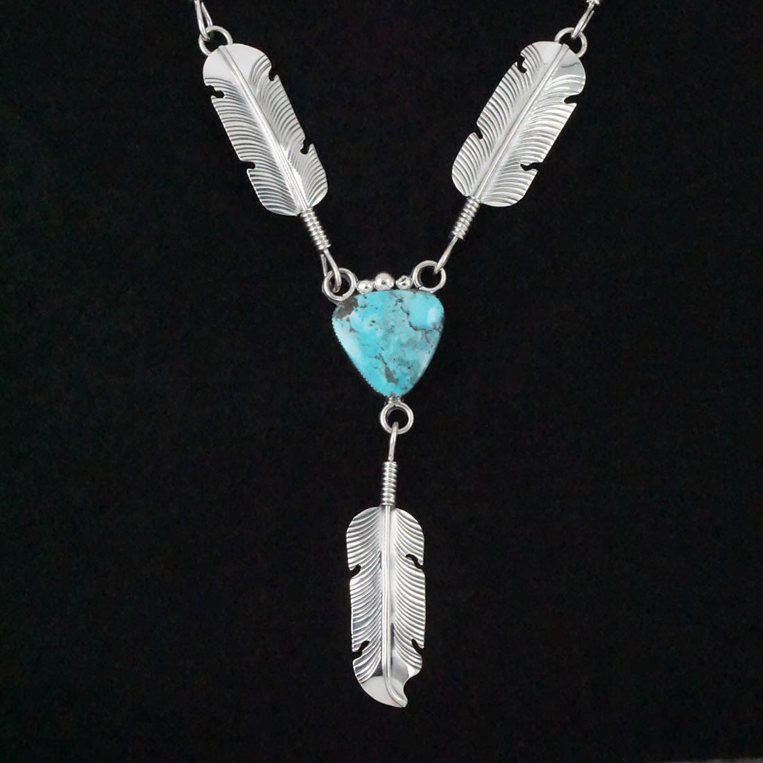 Gilbert Smith Turquoise & Sterling Silver Necklace