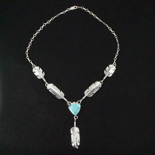 Gilbert Smith Turquoise & Sterling Silver Necklace