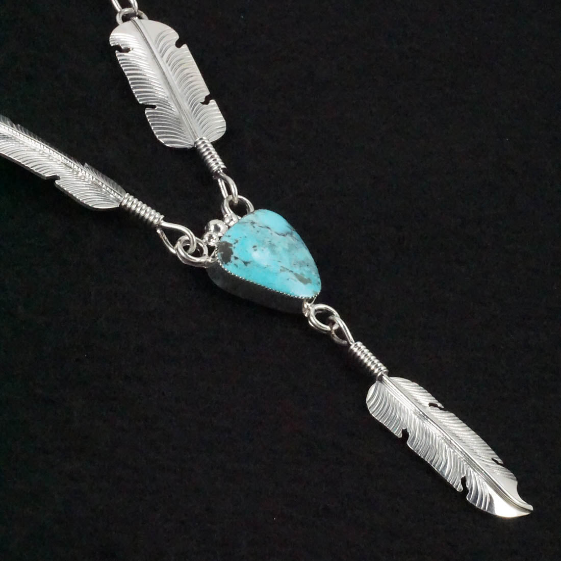 Gilbert Smith Turquoise & Sterling Silver Necklace