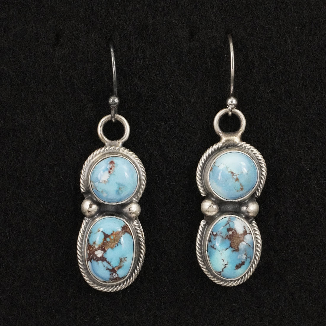 Paul Livingston Turquoise & Sterling Silver Necklace Set
