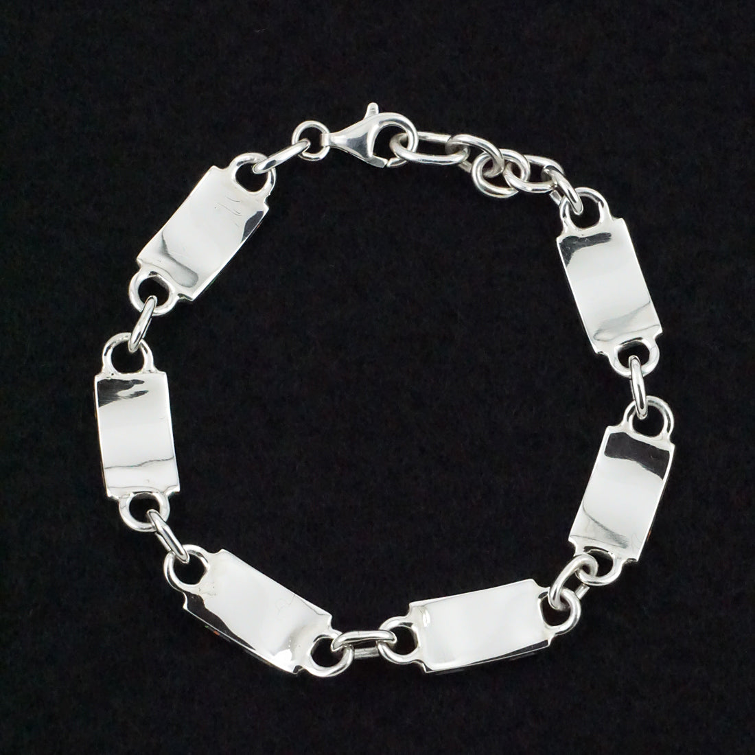 Wilfred Siutza Opalite & Sterling Silver Link Bracelet