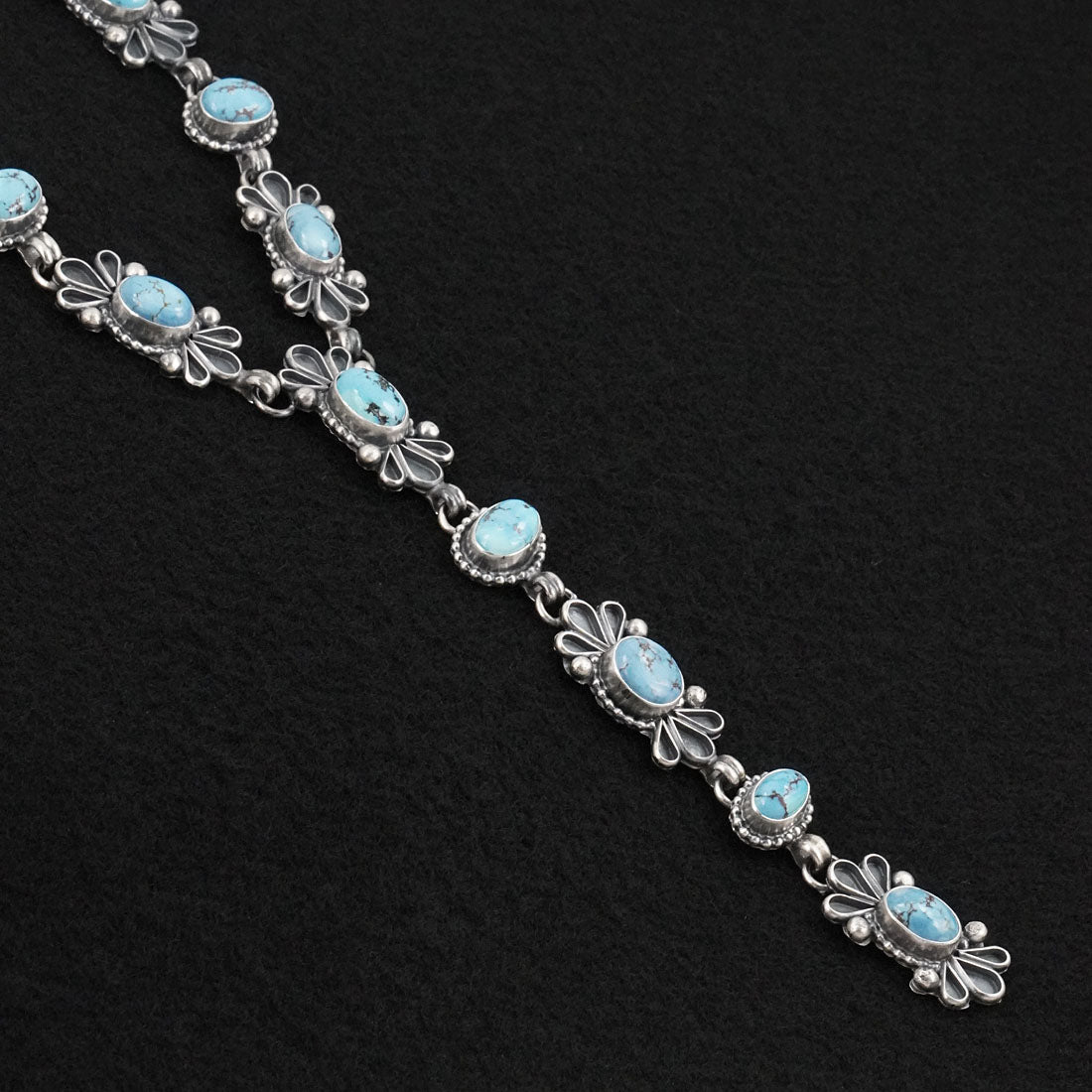 Darrin Livingston Turquoise & Sterling Silver Necklace Set
