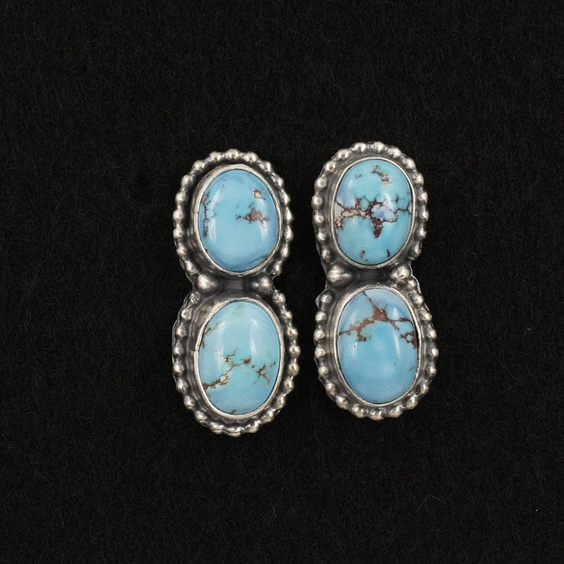 Darrin Livingston Turquoise & Sterling Silver Necklace Set