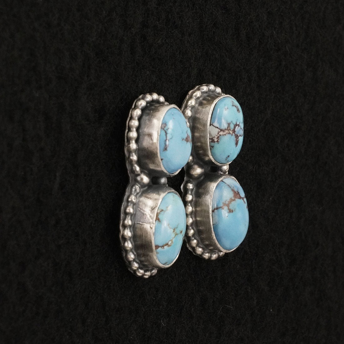 Darrin Livingston Turquoise & Sterling Silver Necklace Set