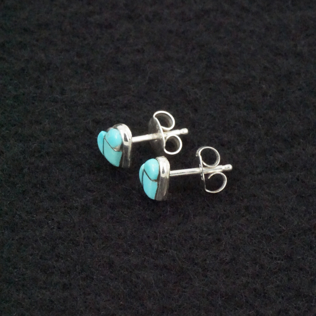 Linda Chavez Turquoise & Sterling Silver Earrings