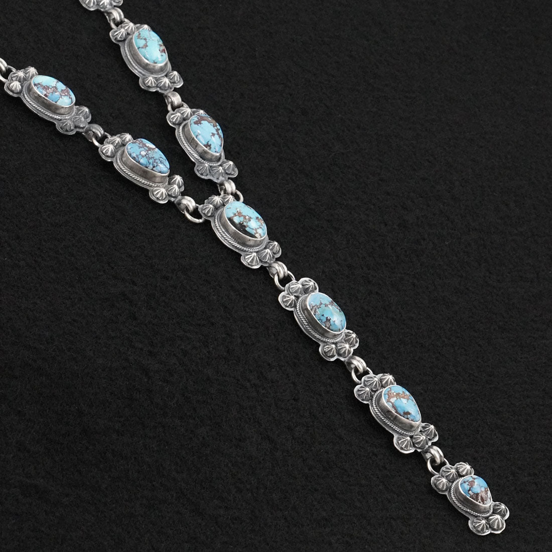 Darrin Livingston Turquoise & Sterling Silver Necklace Set