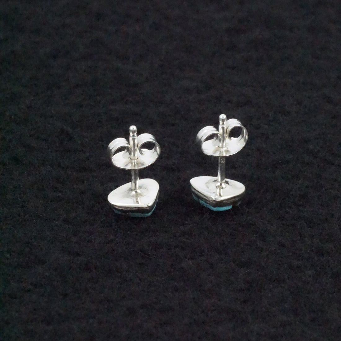 Linda Chavez Turquoise & Sterling Silver Earrings