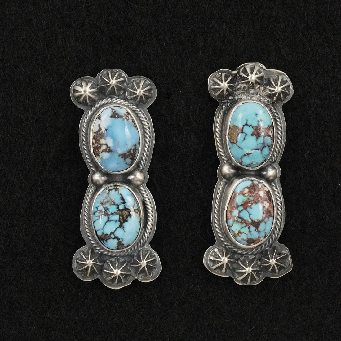 Darrin Livingston Turquoise & Sterling Silver Necklace Set