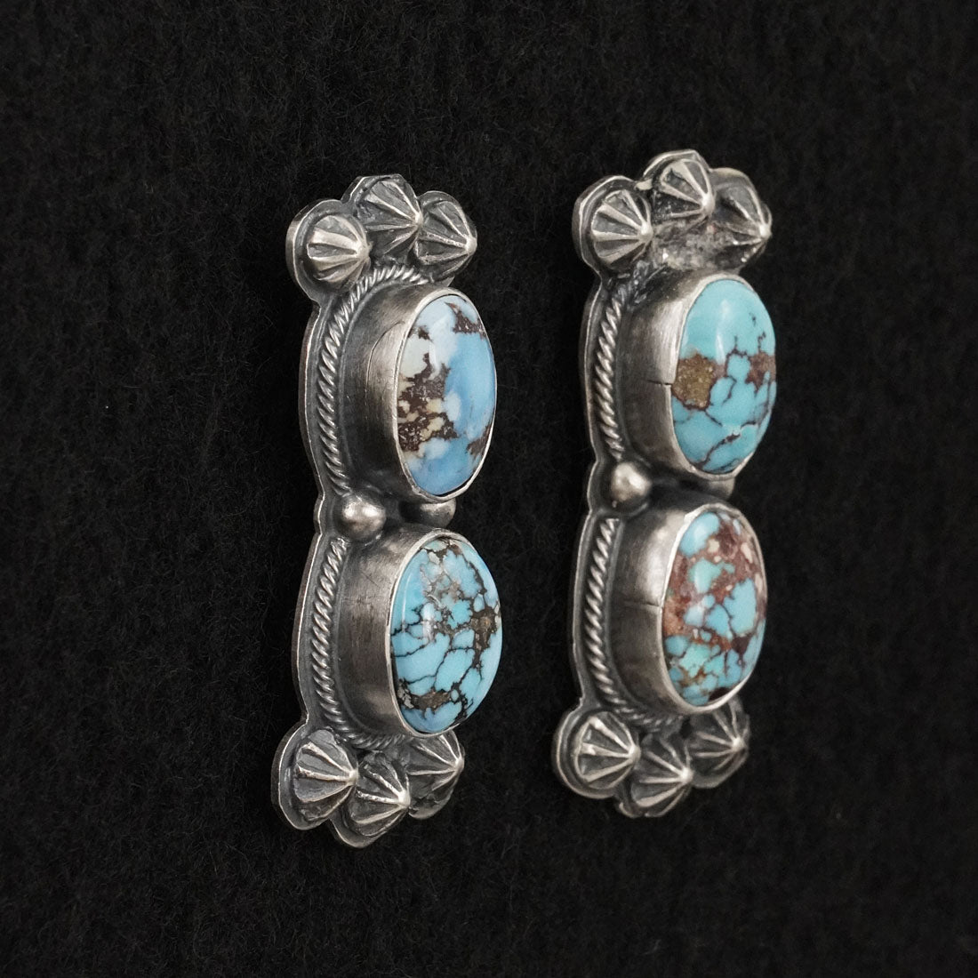 Darrin Livingston Turquoise & Sterling Silver Necklace Set