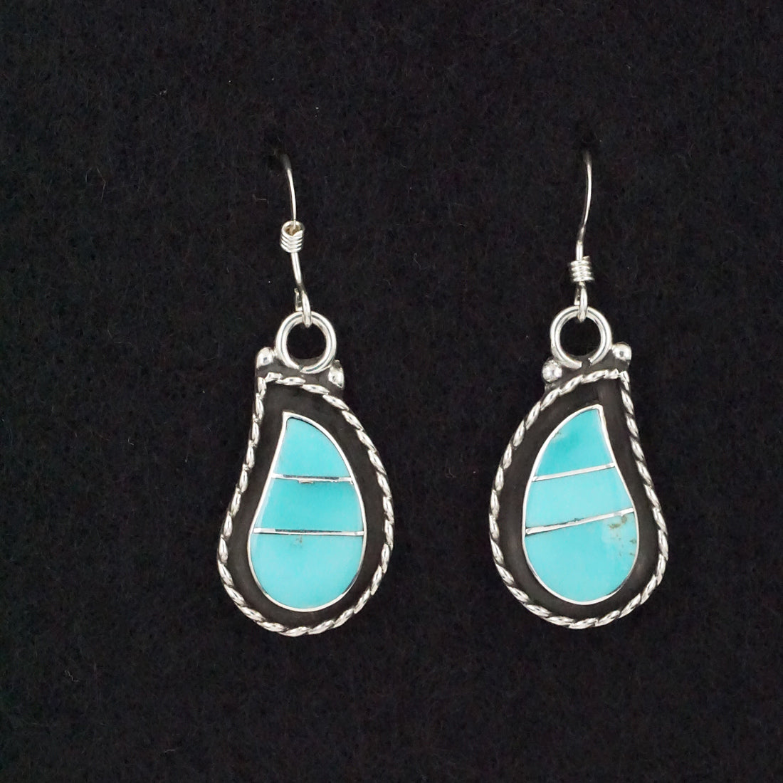 Faye Lowsayate Turquoise & Sterling Silver Necklace & Earrings