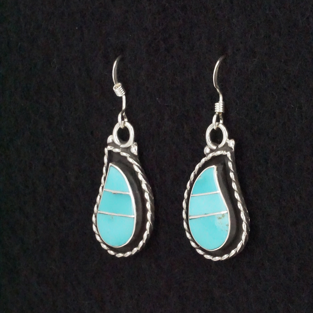 Faye Lowsayate Turquoise & Sterling Silver Necklace & Earrings