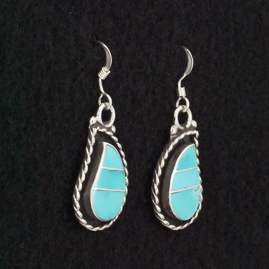 Faye Lowsayate Turquoise & Sterling Silver Necklace & Earrings