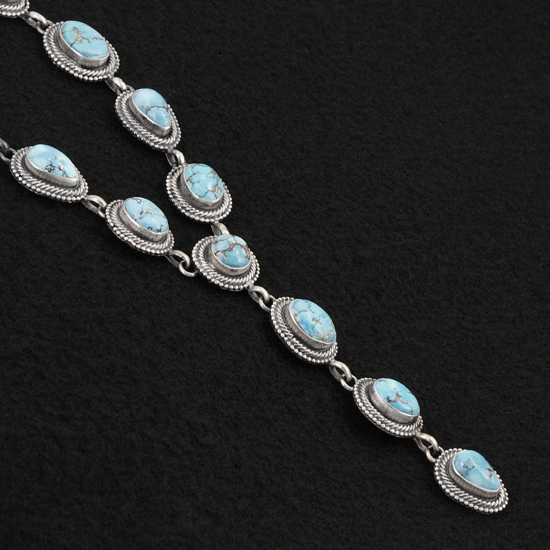 Darrin Livingston Turquoise & Sterling Silver Necklace Set