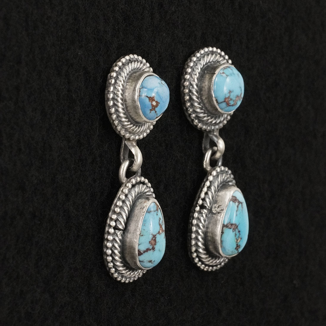 Darrin Livingston Turquoise & Sterling Silver Necklace Set