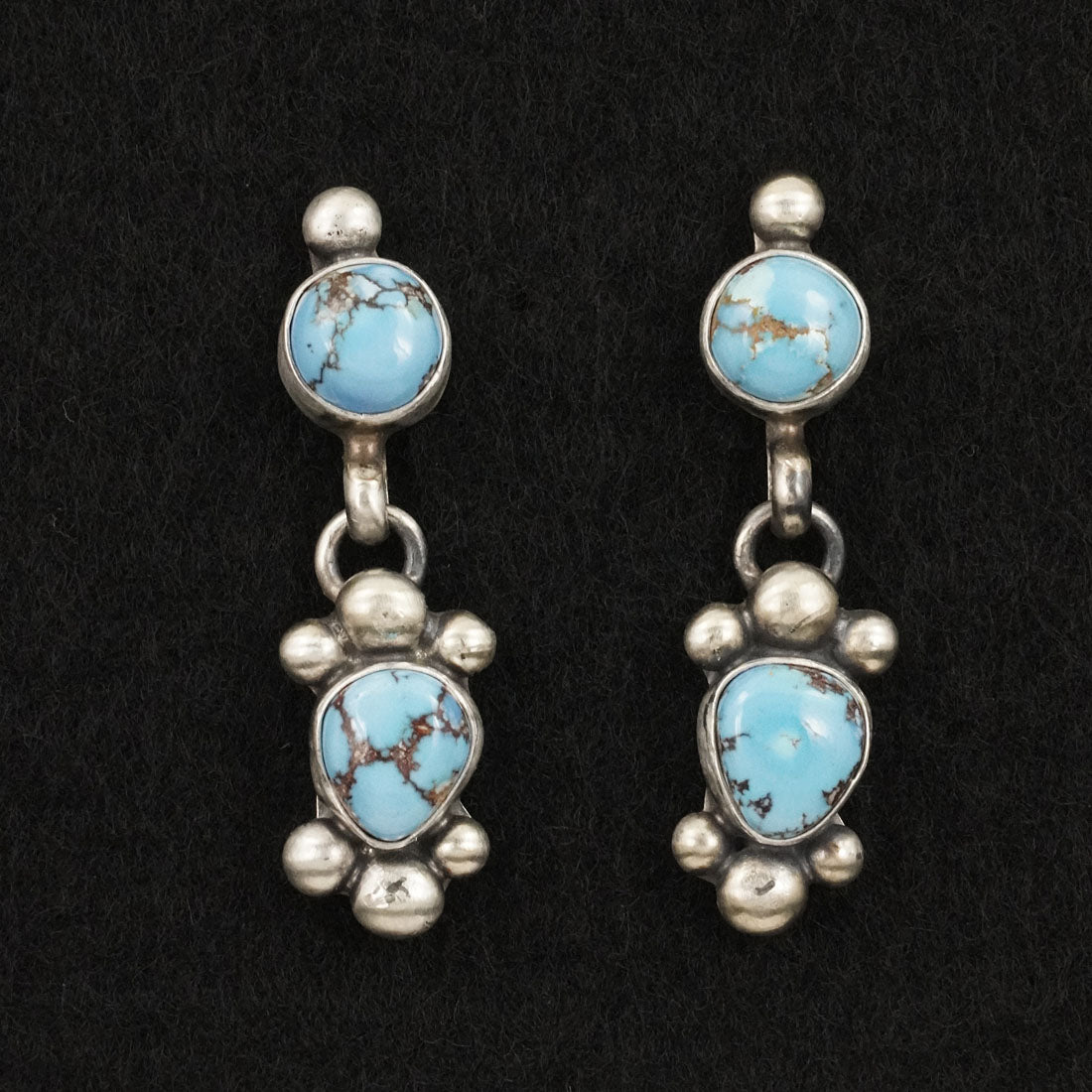 Kathleen Livingston Turquoise & Sterling Silver Necklace Set