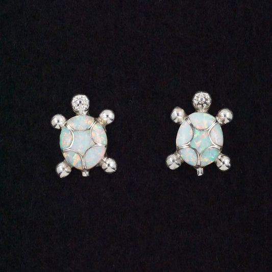 Amelida Peynetsa Opalite & Sterling Silver Earrings