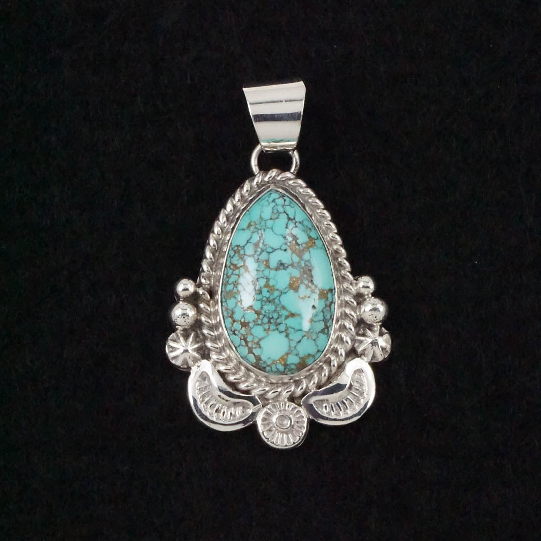 Ella Linkin Turquoise & Sterling Silver Pendant