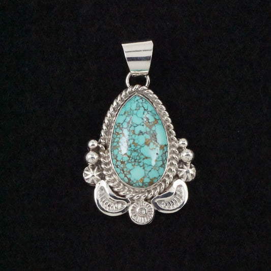 Ella Linkin Turquoise & Sterling Silver Pendant