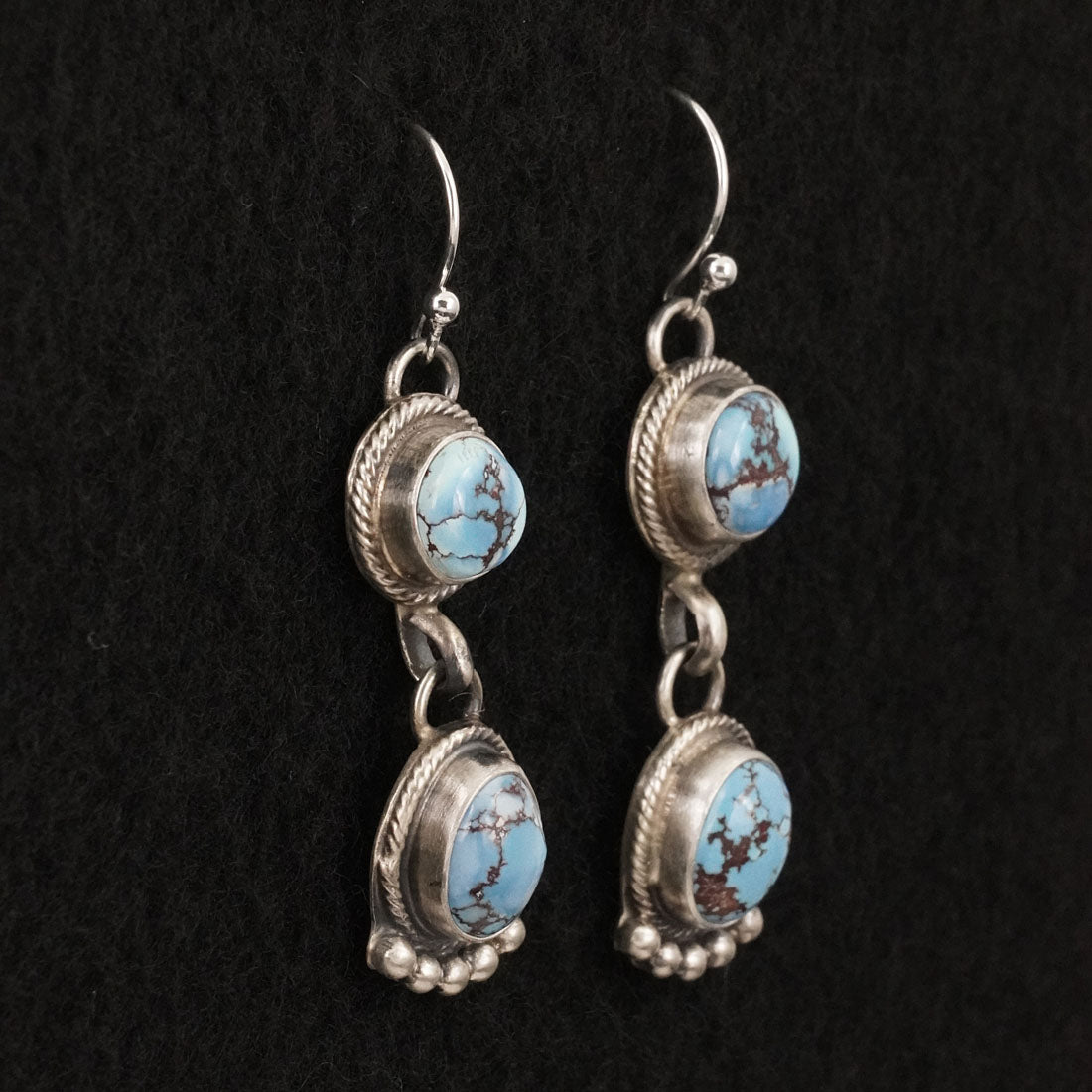 Kathleen Livingston Turquoise & Sterling Silver Necklace Set