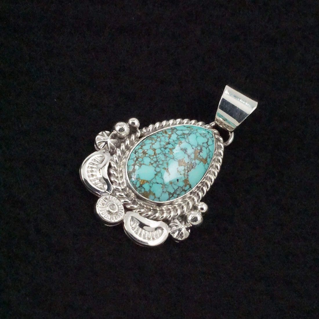 Ella Linkin Turquoise & Sterling Silver Pendant