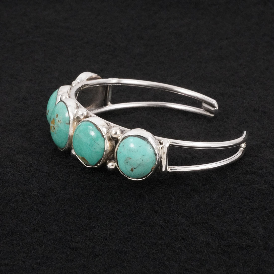 Priscilla Reeder Turquoise & Sterling Silver Bracelet