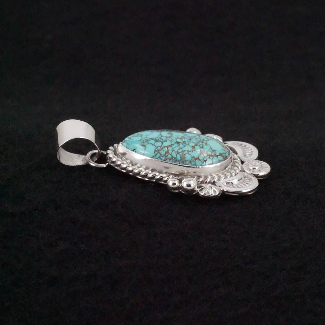 Ella Linkin Turquoise & Sterling Silver Pendant