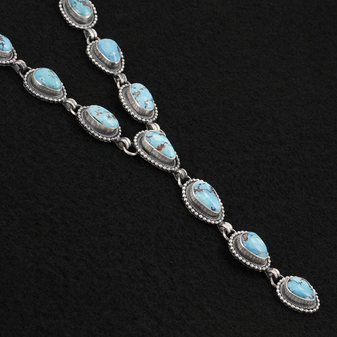 Darrin Livingston Turquoise & Sterling Silver Necklace Set