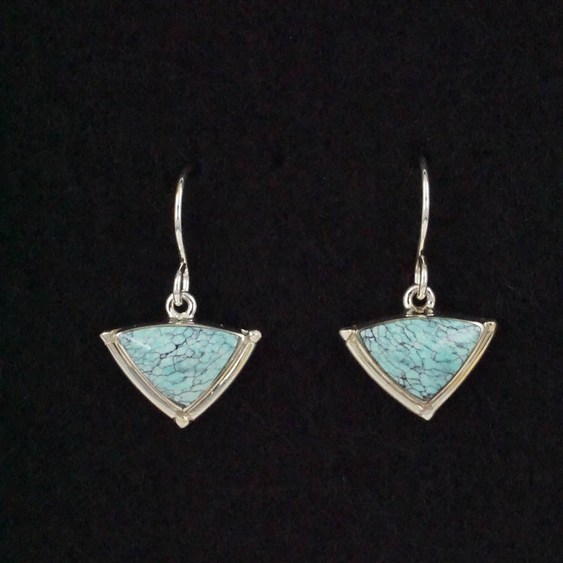 Cathy Webster Turquoise & Sterling Silver Earrings