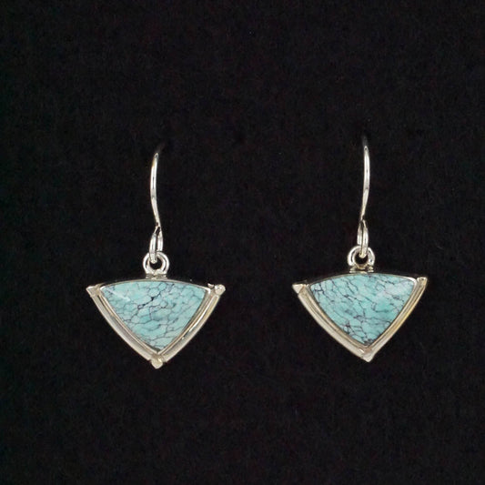 Cathy Webster Turquoise & Sterling Silver Earrings