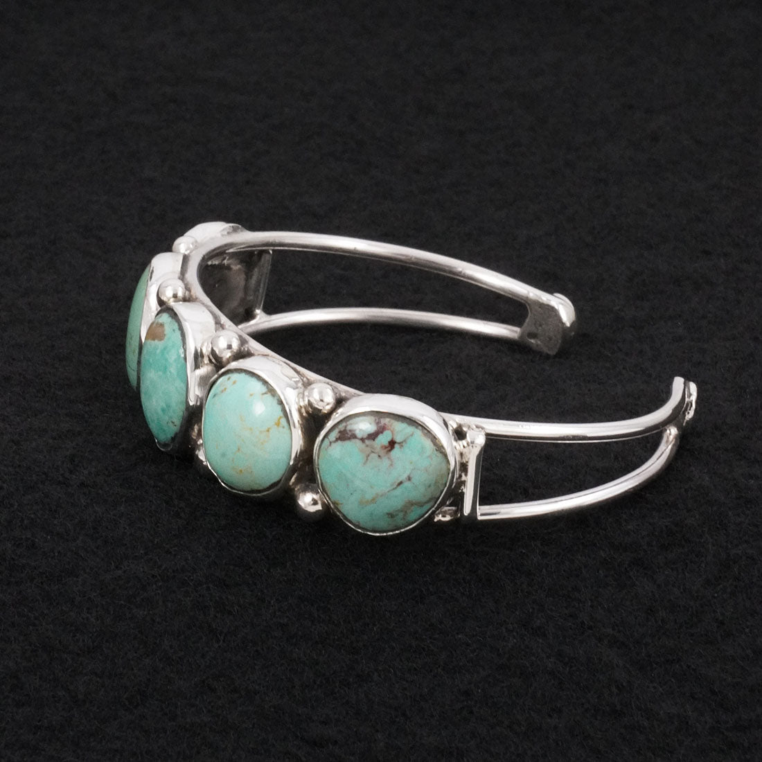 Priscilla Reeder Turquoise & Sterling Silver Bracelet