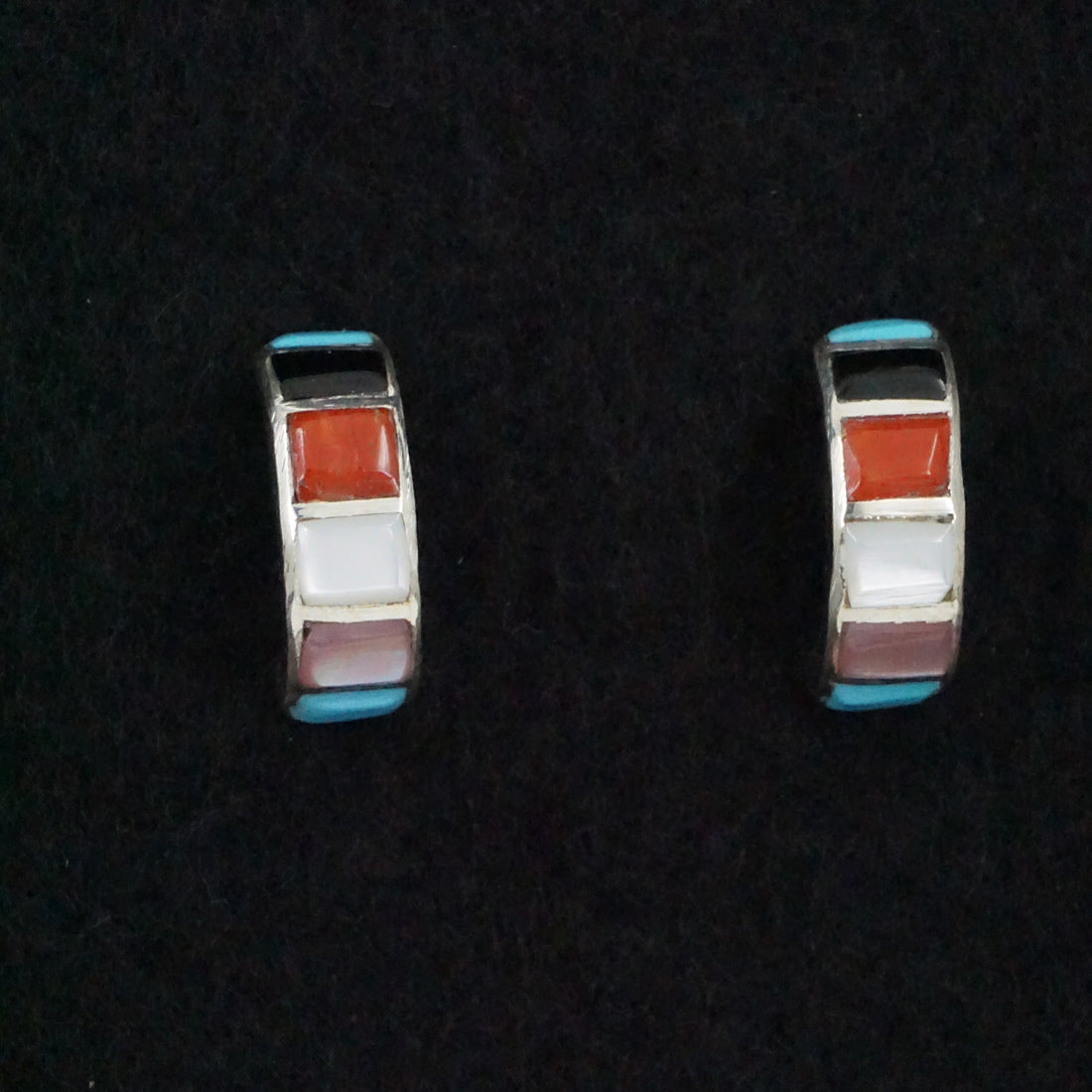 Glennetta Luna Multi-Stone & Sterling Silver Earrings