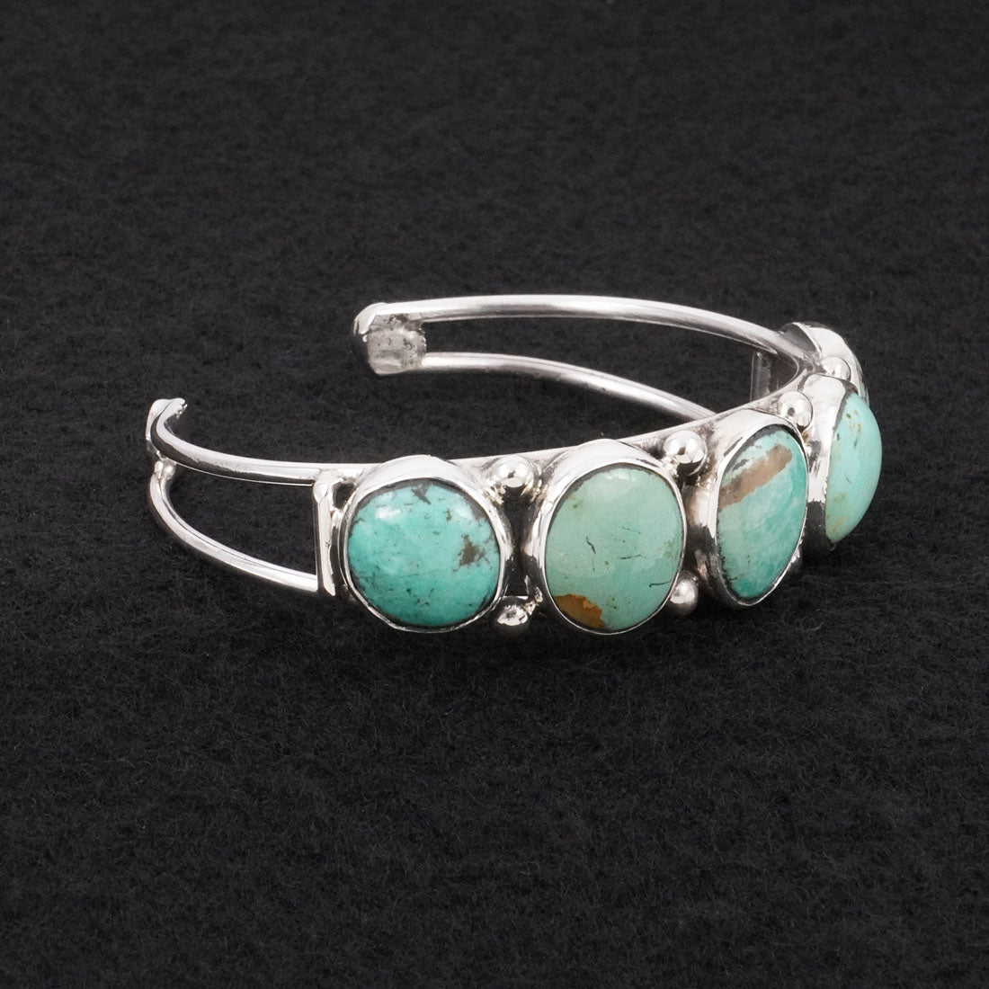 Priscilla Reeder Turquoise & Sterling Silver Bracelet