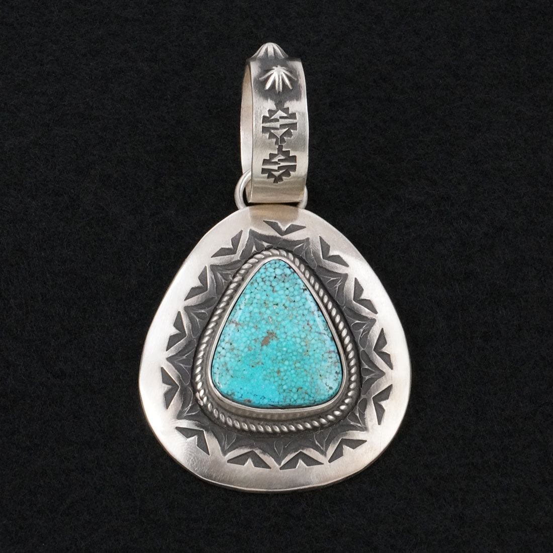 Elvira Bill Turquoise & Sterling Silver Pendant