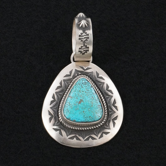 Elvira Bill Turquoise & Sterling Silver Pendant
