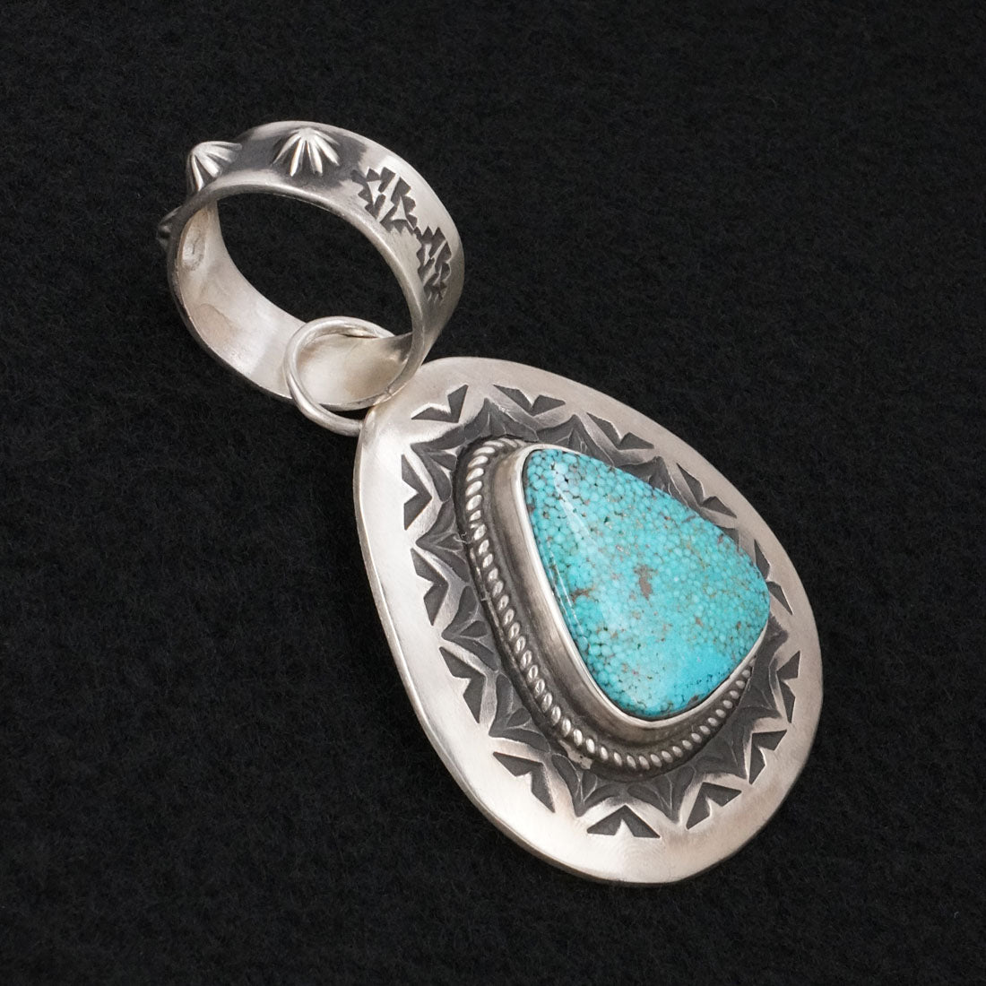 Elvira Bill Turquoise & Sterling Silver Pendant