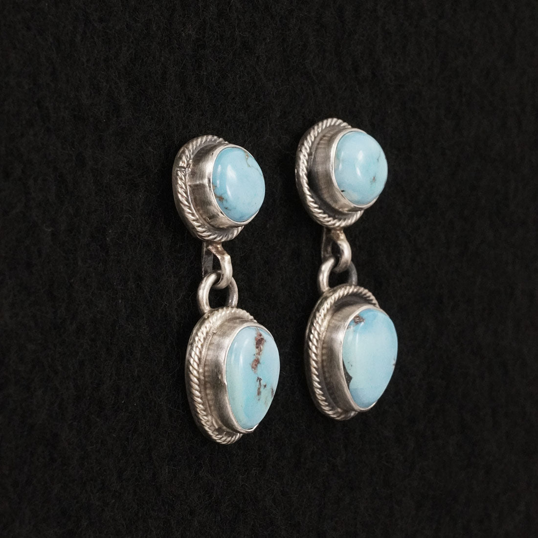 Kathleen Livingston Turquoise & Sterling Silver Necklace Set