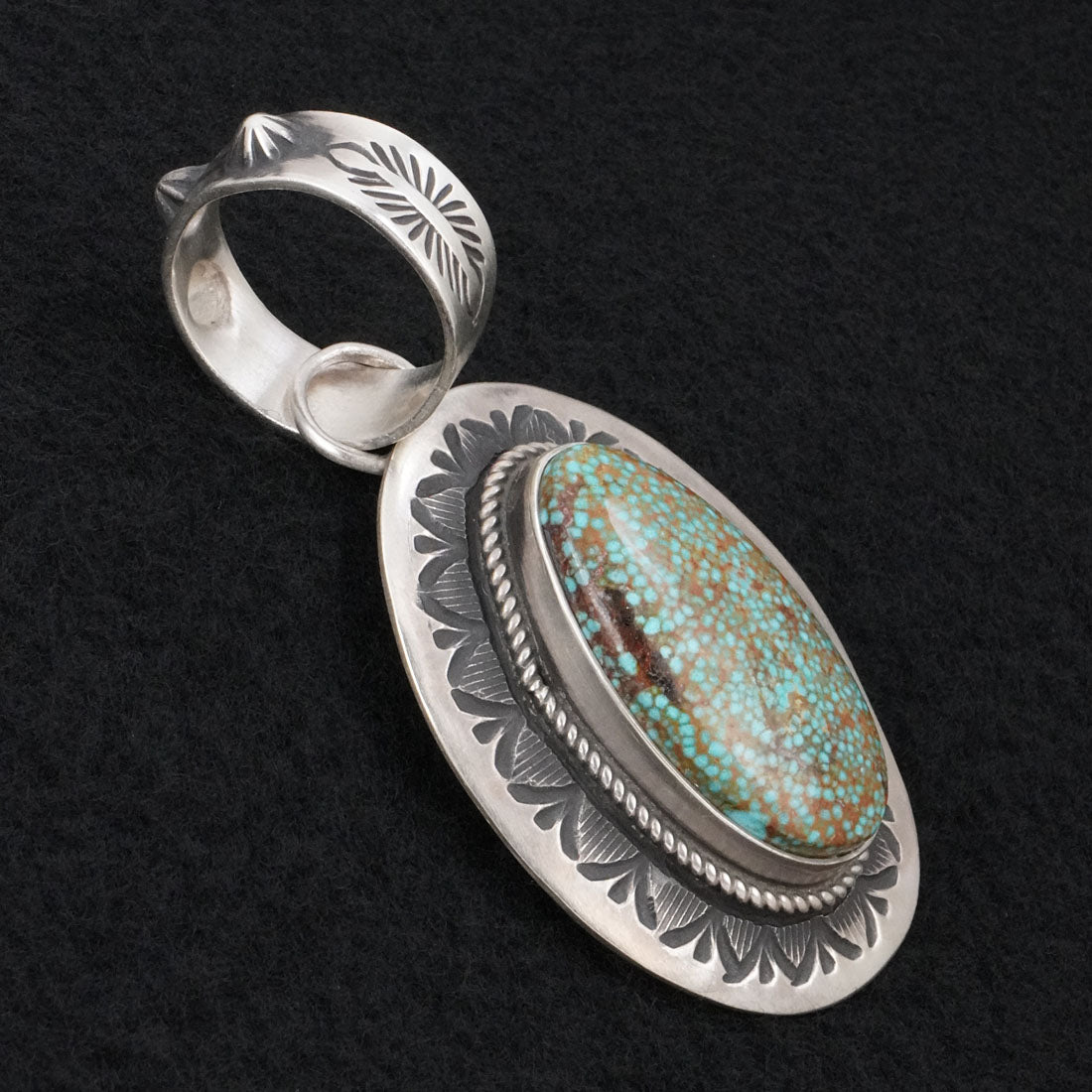 Elvira Bill Turquoise & Sterling Silver Pendant