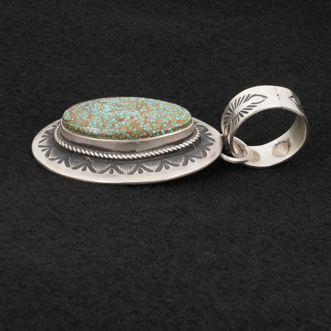 Elvira Bill Turquoise & Sterling Silver Pendant