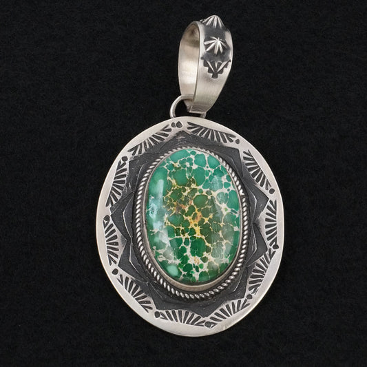 Elvira Bill Turquoise & Sterling Silver Pendant