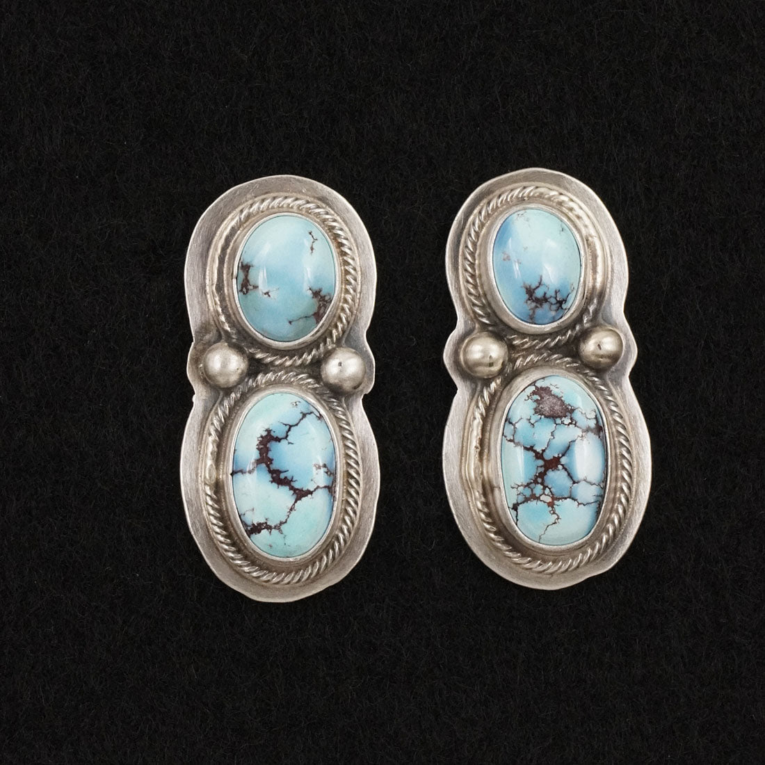 Kathleen Livingston Turquoise & Sterling Silver Necklace Set