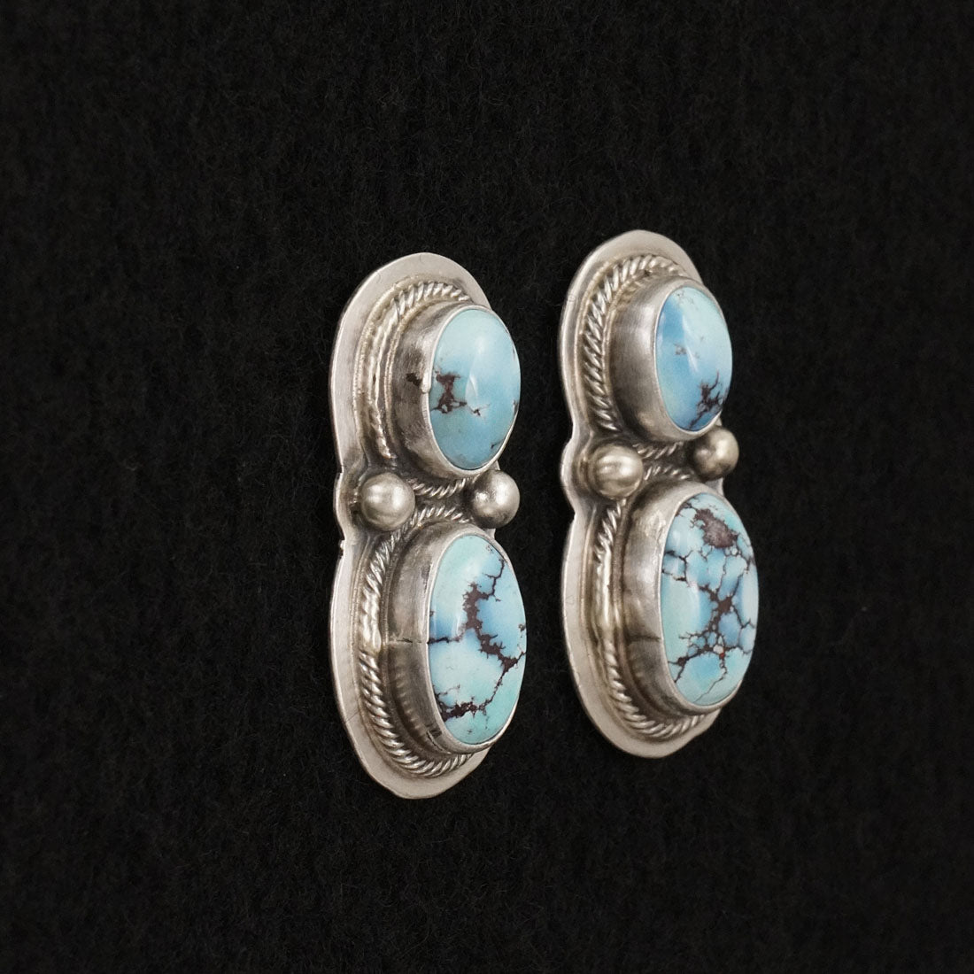 Kathleen Livingston Turquoise & Sterling Silver Necklace Set