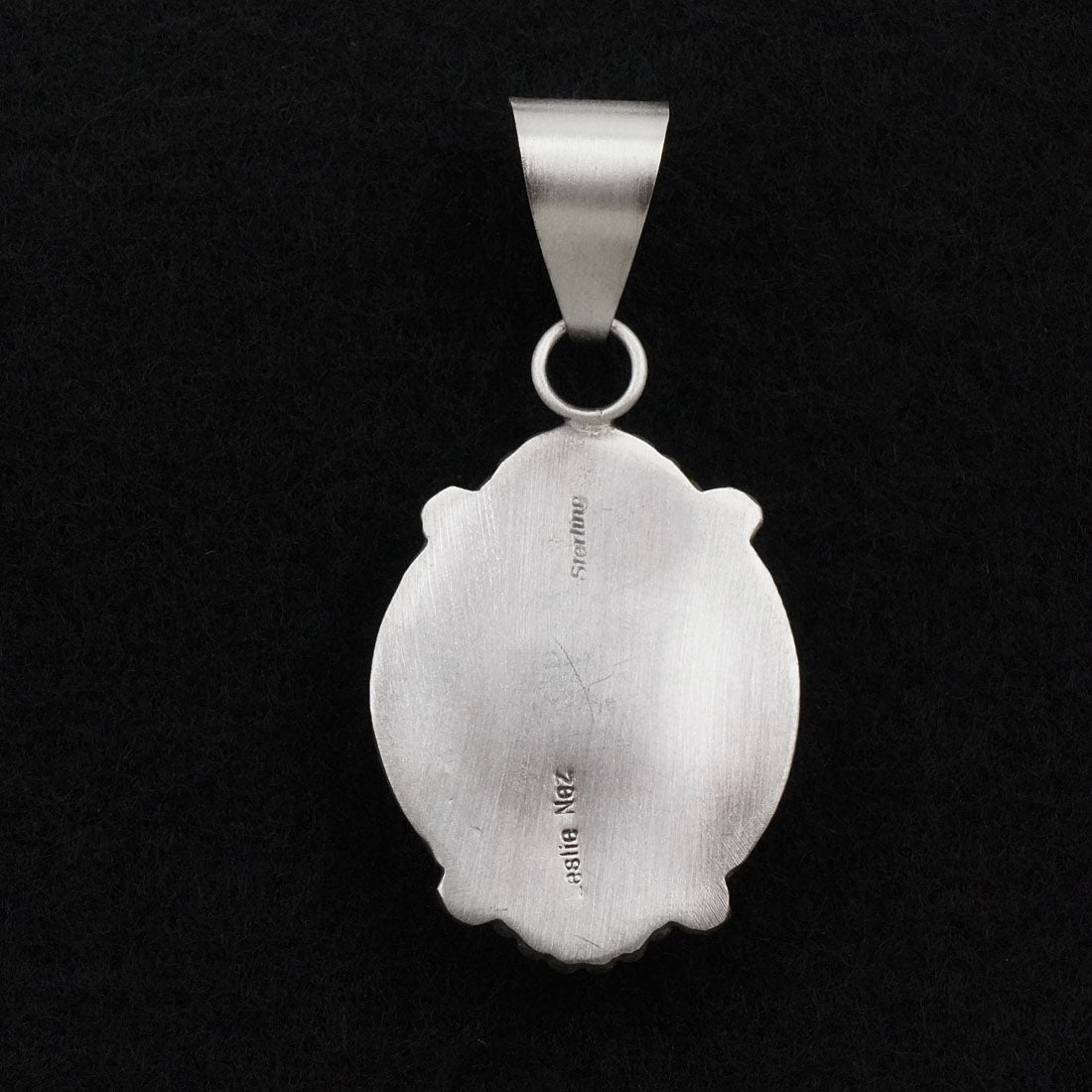 Leslie Nez Turquoise & Sterling Silver Pendant