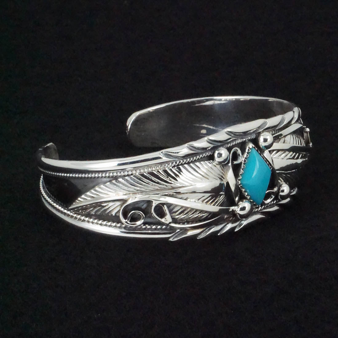 Davey Morgan Turquoise & Sterling Silver Bracelet