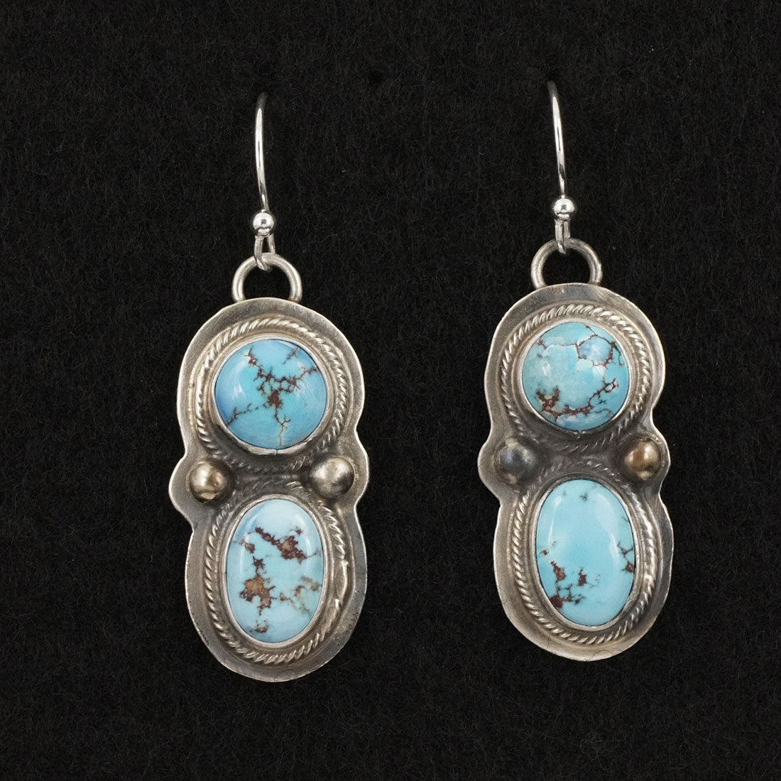 Kathleen Livingston Turquoise & Sterling Silver Necklace Set