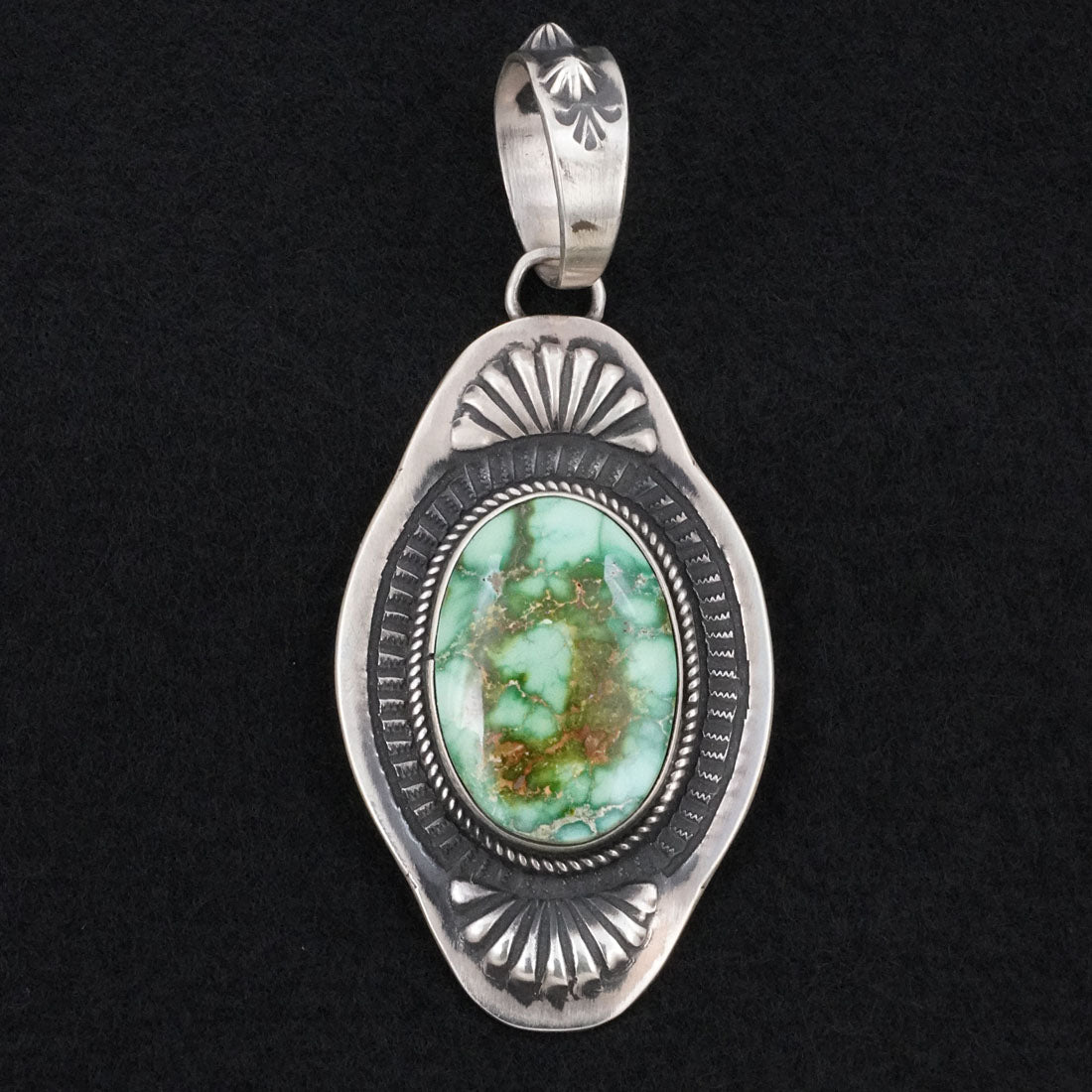 Elvira Bill Turquoise & Sterling Silver Pendant